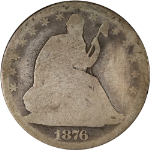 1876-CC Seated Half Dollar