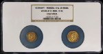 Germany Prussia Gold 10 Mark &amp; 20 Mark Wilhelm II (1888-1918) 2 Coin Set NGC GSA