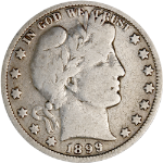 1899-O Barber Half Dollar