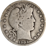 1903-S Barber Half Dollar