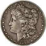 1898-S Morgan Silver Dollar