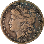 1896-S Morgan Silver Dollar