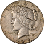 1934-S Peace Dollar