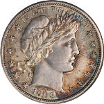 1903-S Barber Half Dollar Choice AU+ Great Eye Appeal Strong Strike