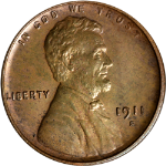 1911-S Lincoln Cent