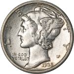 1935-S Mercury Dime