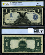 FR. 234 $1 1899 Silver Certificate Choice PCGS CU64