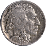 1914-D Buffalo Nickel ANACS VF25 Great Eye Appeal Nice Strike