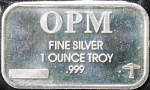 1 Ounce Silver Bar - Ohio Precious Metals OPM w/Mushroom - 999 Fine - 12 Bar Lot