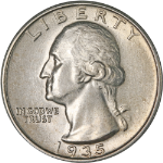 1935-S Washington Quarter