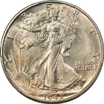 1942-D Walking Liberty Half PCGS MS65 Nice Luster Strong Strike