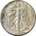 1942-D Walking Liberty Half PCGS MS65 Nice Strike