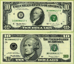 FR. 2031-33 $10 1995-99 Federal Reserve Note Prem Fed Res Sets Gem CU -12 Notes