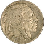 1914-D Buffalo Nickel