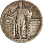 1923-P Standing Liberty Quarter