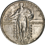 1928-D Standing Liberty Quarter Nice BU+ Great Eye Appeal Nice Strike