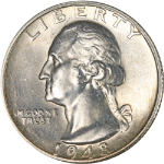 1948-S Washington Quarter