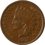 1875 Indian Cent