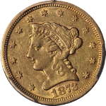 1873-S Liberty Gold $2.50 PCGS XF45 Nice Eye Appeal Nice Strike