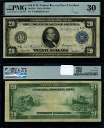 FR. 979 A $20 1914 Federal Reserve Note Cleveland PMG VF30