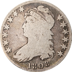 1808 Bust Half Dollar Nice VG O-104a R.3 Nice Eye Appeal Nice Strike