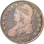 1826 Bust Half Dollar Nice VG O-101 R.1 Nice Eye Appeal Nice Strike