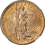 1911-D Saint-Gaudens Gold $20 NGC MS64 Superb Eye Appeal Strong Strike