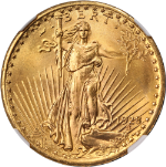 1928 Saint-Gaudens Gold $20 CAC Sticker NGC MS66 Superb Eye Appeal