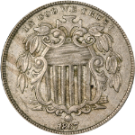 1867 Shield Nickel