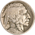 1915-D Buffalo Nickel