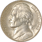 1942-P Type 2 Jefferson Nickel