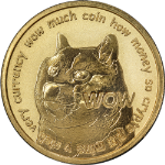 DOGECOIN 1 Ounce .9999 Fine Gold - To the Moon - Shiba Inus