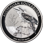 2016 Australia 10 Ounce Silver $10 Kookaburra .999 Fine