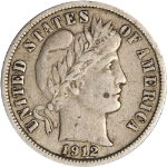 1912-D Barber Dime