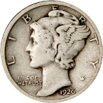 1926-D Mercury Dime