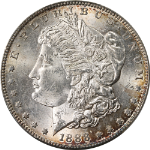 1888-S Morgan Silver Dollar PCGS MS63 Great Eye Appeal Strong Strike