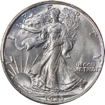 1935-P Walking Liberty Half PCGS MS66+ Superb Eye Appeal Strong Strike