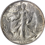 1935-D Walking Liberty Half PCGS MS64 Nice Eye Appeal Fantastic Luster