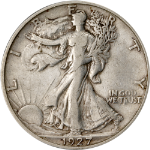 1927-S Walking Liberty Half