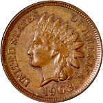 1903 Indian Cent