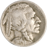 1919-D Buffalo Nickel