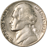 1955-D/S Jefferson Nickel - Choice