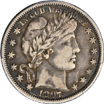 1897-O Barber Half Dollar PCGS VF35 Great Eye Appeal Nice Strike