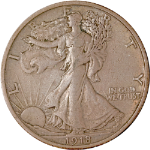 1918-S Walking Liberty Half