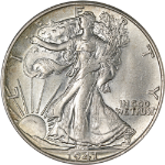 1941-S Walking Liberty Half