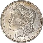 1894-O Morgan Silver Dollar