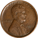 1920-S Lincoln Cent