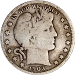 1903-S Barber Half Dollar