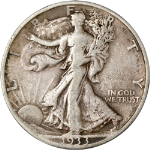 1933-S Walking Liberty Half