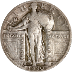 1930-S Standing Liberty Quarter